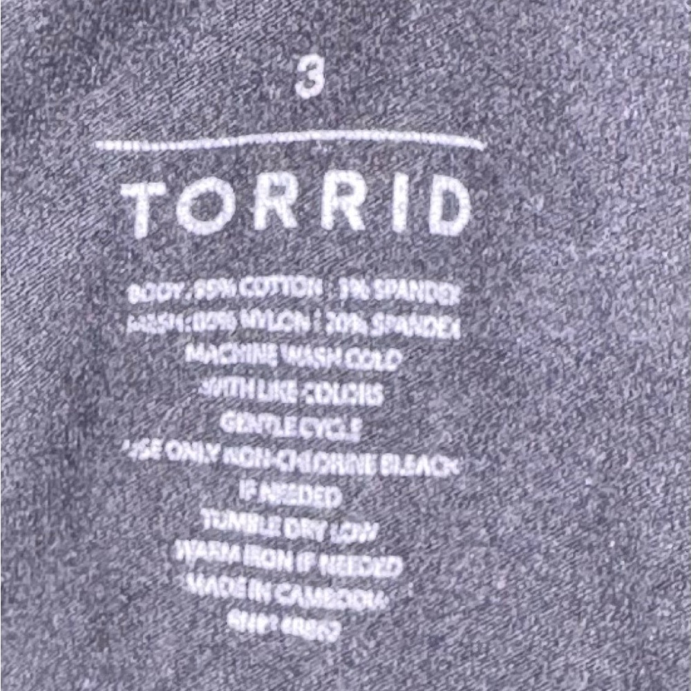 Torrid Black Leggings - Picture 3 of 3